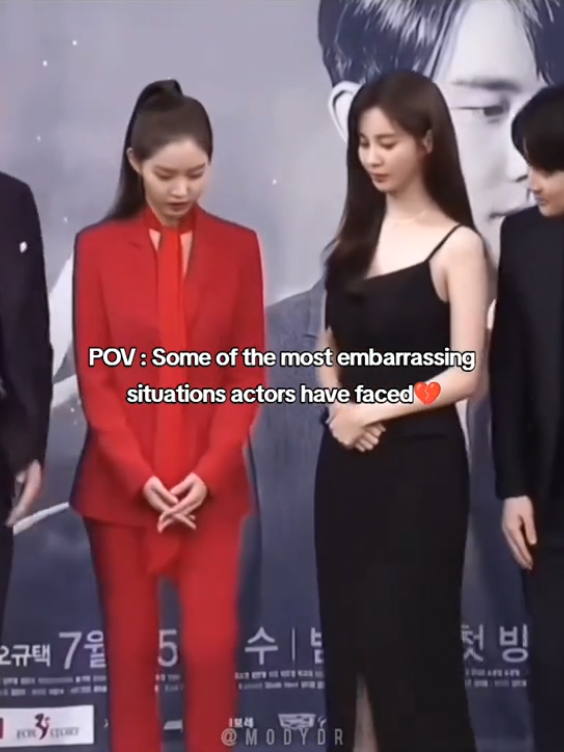 Some of the most embarrassing situations actors have faced 😭💔#iu #zhanglinghe #lixian #chineseactor #koreanactor 