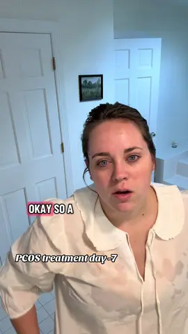 PCOS diagnosis day 5, treatment day -7 #pcos #metformin #womenshealth 