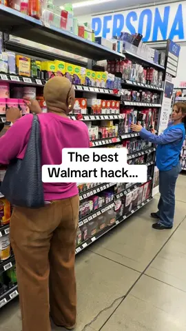 I never knew this #walmart #hack #belliwelli 