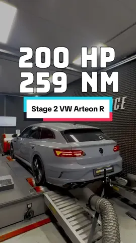 Stage 2 tune on this beautiful VW Arteon R Shooting Brake🤩 - Catted Downpipe - Milltek Cat-back - Wagner Tuning Intercooler It’s a nice amount of HP for a four banger💪 #Volkswagen #Arteon #Stage2 #Tuning #VAG