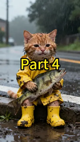 Kitten Cares for Daddy part 4#cat #orangecat #fyp 