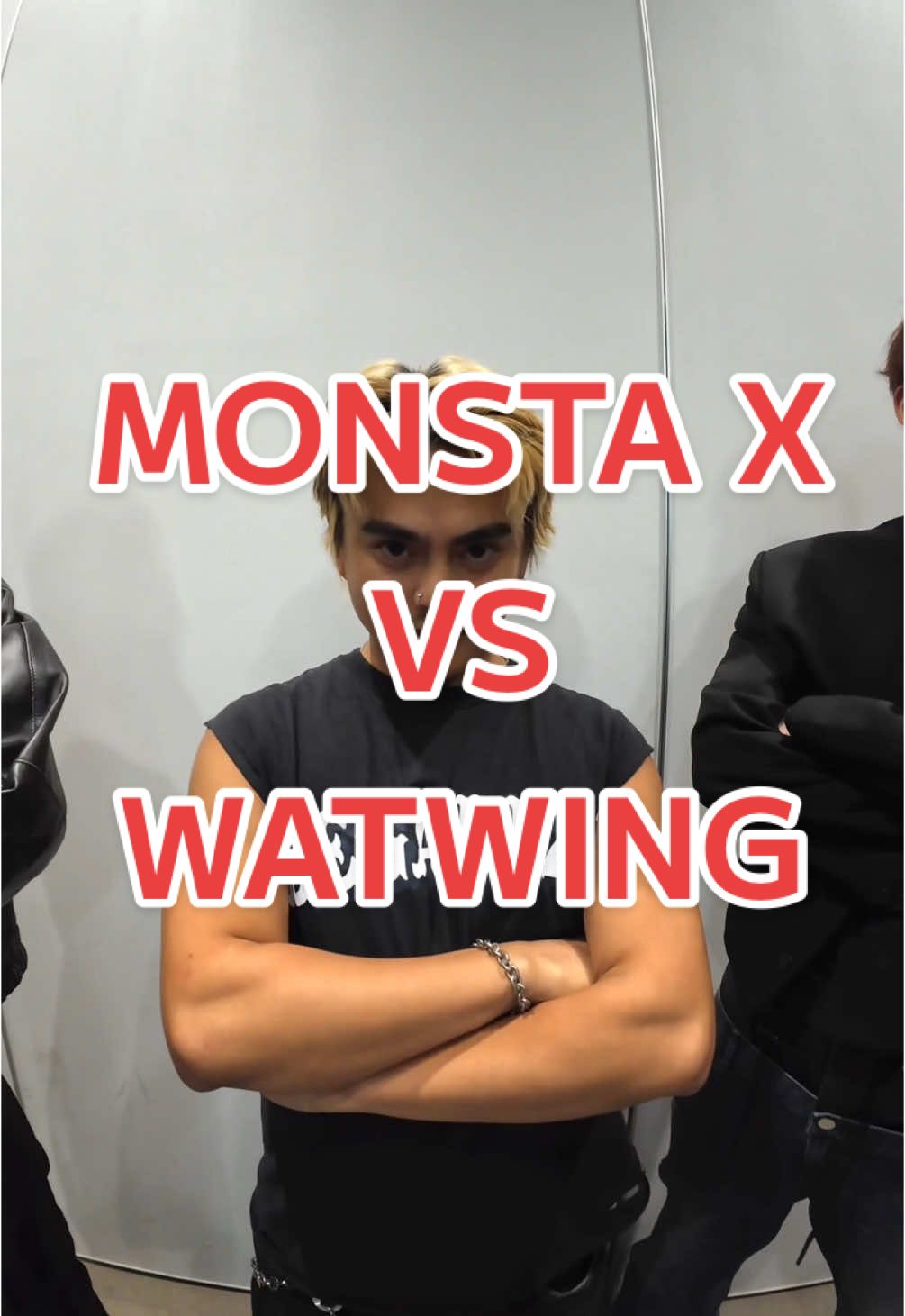 #MONSTAXさん VS #WATWING ！ マッスル対決を制するのは どっちだ！！！ 審判は 僕 #REIJI ! みんなはどっちだと思う？ @WATWINGの日常 @八村倫太郎/ Rintaro Hachimura @몬스타엑스_MONSTA X 
