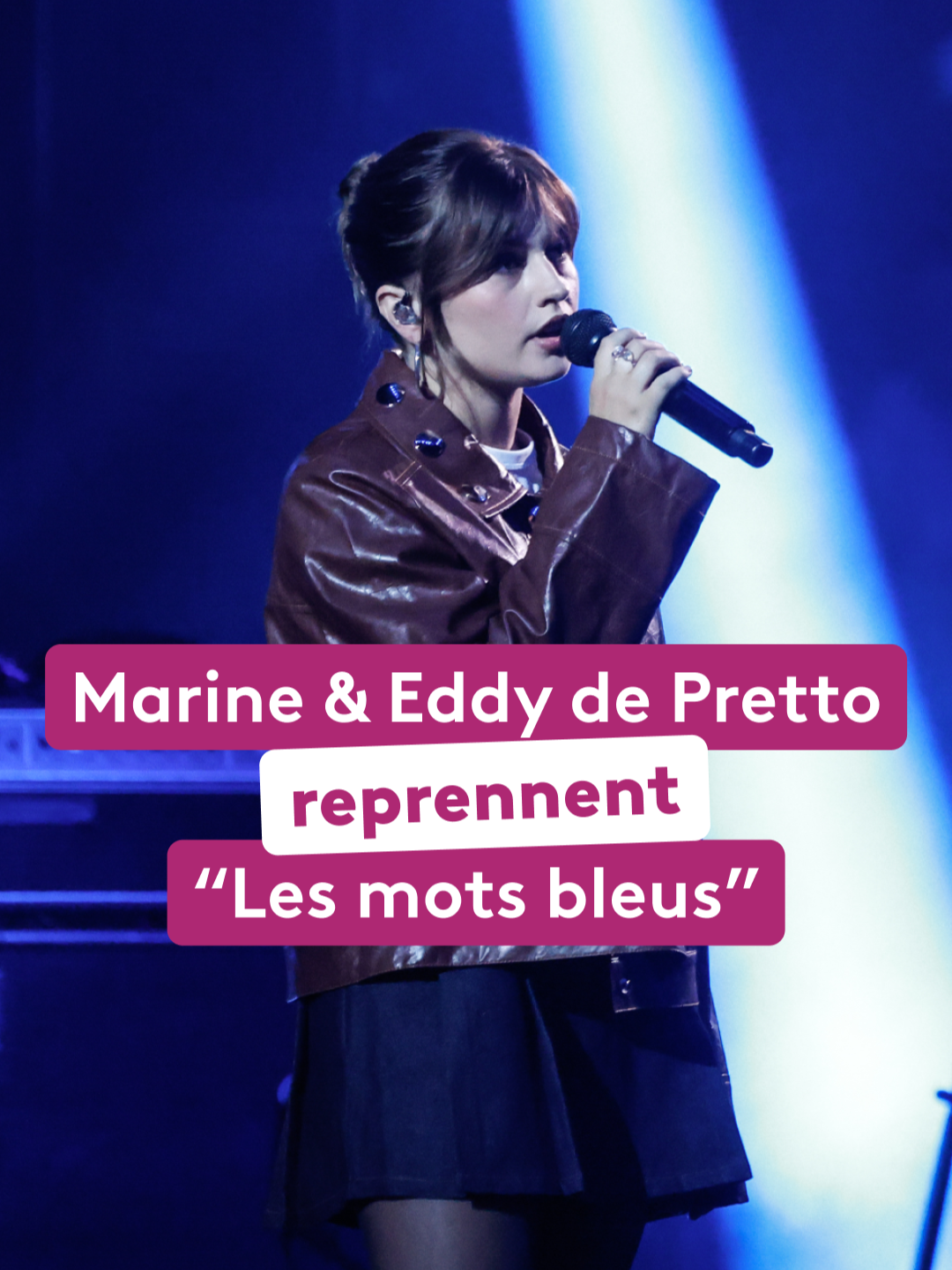 Un duo magique pour une chanson magnifique ❤️ Eddy de Pretto partage la scène avec Marine pour interpréter 