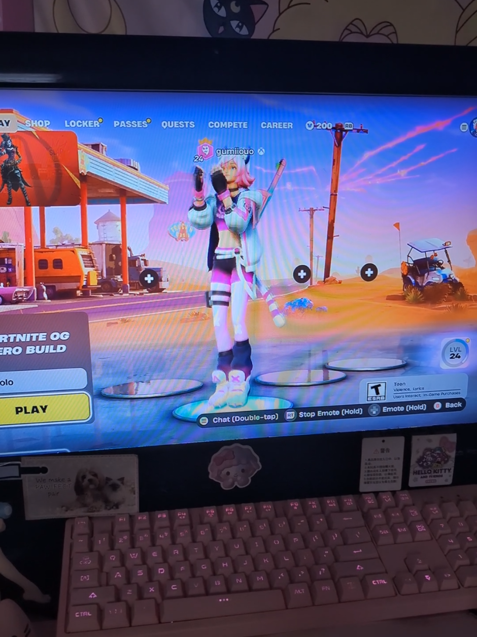 oops #kawaiiroom #kawaiicore #fortnite #kawaiisetup #cutecore 