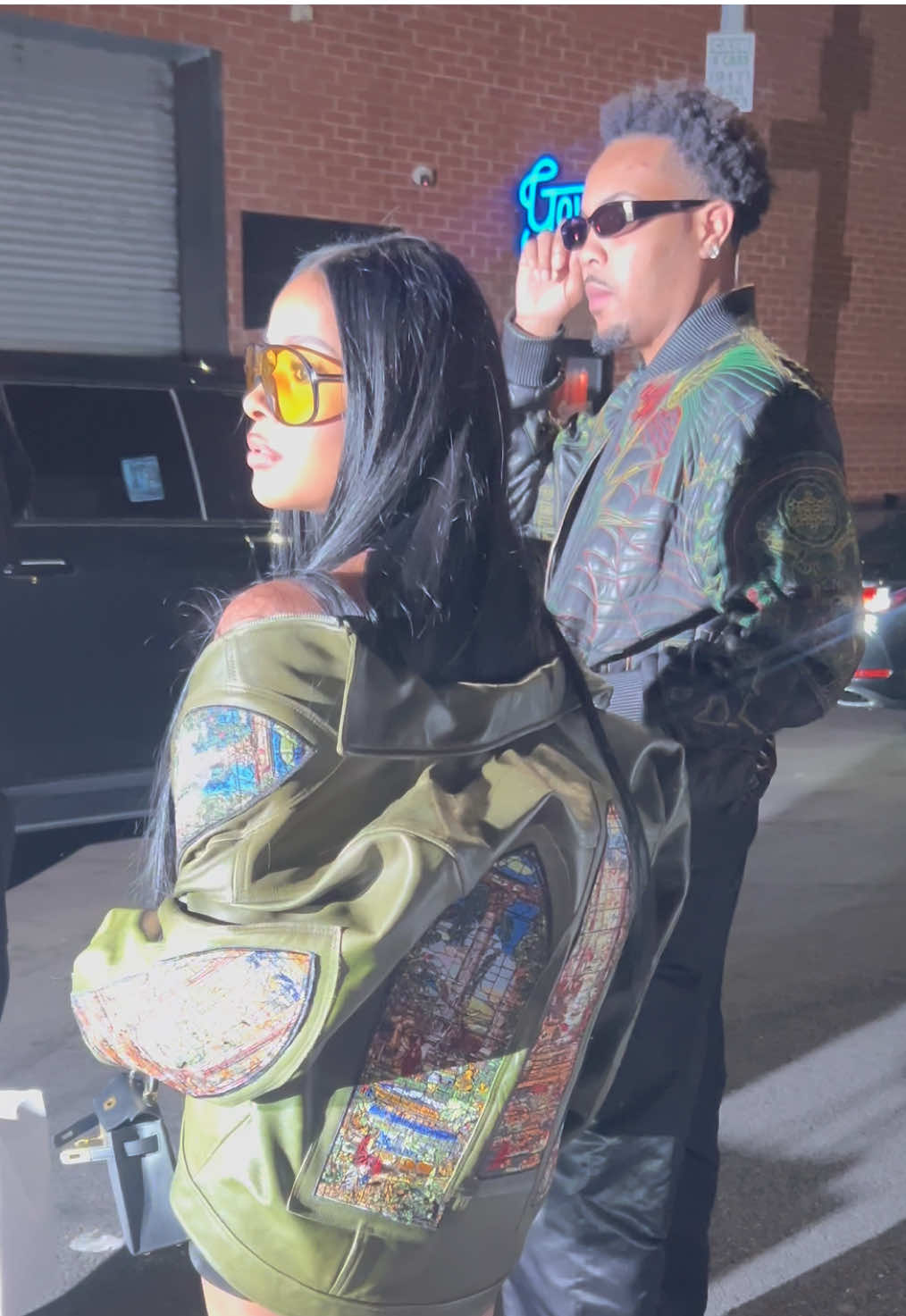 G Herbo and His Lovely #Wife Stepping out as One 🔥🔥  #NEWYORK  #traveltiktok  Celebrate #Love #couple 
