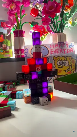 The moment the lights come on, happiness also shines brightly😍😍😍‼️‼️#playtime #magneticbuildingcubes #educationaltoys #buildingblocks #toysforkids #tiktokshop 