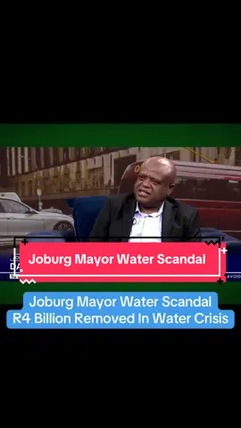 R4 Billion Taken From Water During A Water Crisis. Thank You Mr Mayor #tiktoksouthafrica #southafrica #fyp 