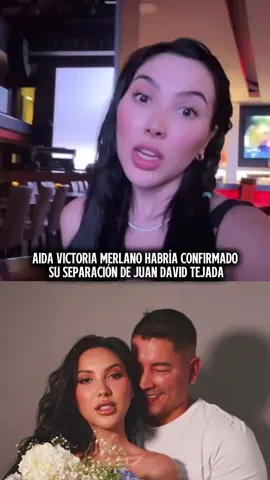 Aida Victoria Merlano habría confirmado su separación de Juan David Tejada Desde hace días circulan fuertes rumores sobre el estado de la relación entre Aida Victoria Merlano y Juan David Tejada, motivados por señales contradictorias en redes sociales y declaraciones cruzadas que han encendido la especulación pública.