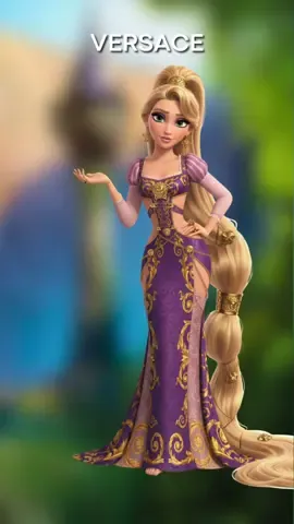 If Versace, Balenciaga and Louis Vuitton redesigned Rapunzel’s dress… ✨ Here’s how the three looks would turn out. So tell me Versace’s bold glamour, Balenciaga’s edgy vibe or Louis Vuitton’s timeless luxury? Drop your fave in the comments 👇 #disney #hautecouture #luxury #fashion #rapunzel 