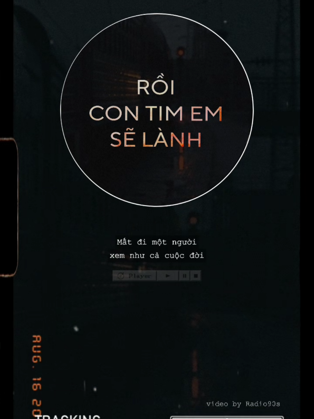 Mất đi một người như mất cả bầu trời Em chắc đau lòng phải không em? .... #radiotamtrang #amnhacvacamxuc #radio90s #xuhuong 
