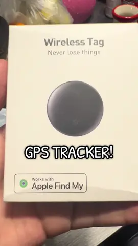 Gps tracker! #gps #gpstracker #hiddengps #wirelesstag #tiktokmademebuyit 