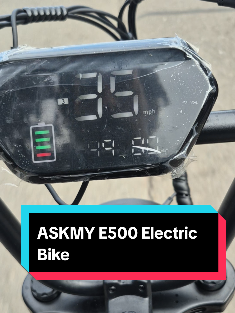 Limited Time Sale- ASKMY E500 Electric Bike       #electricbike #bicycle #bikeride #tiktokshop #tiktokshopcreatorpicks 