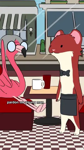 Flamingos can drink near-boiling water. They can even drink super salty and alkaline water.🦩☕️🔥