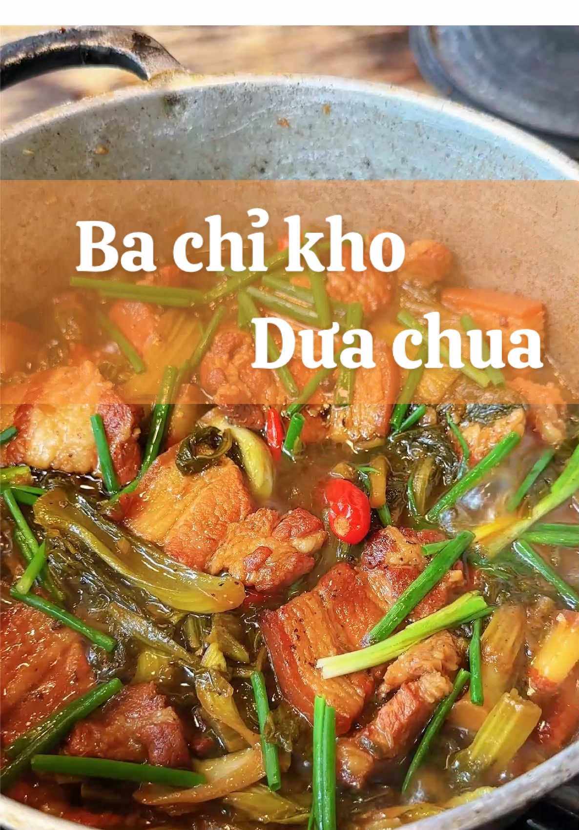 Mới chớm vào thu mà mấy món kho nóng hôi hổi kiểu này tốn cơm quá à #LearnOnTikTok #trending #dũngđichợ #bachikhodua #thitkho 