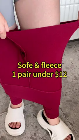 Sofe & fleece ❄️🍁🧳#showitty #leggings #outfit #ootdstyle #ootdfashion #fyp #girls #buynow #lady #dailyoutfit #pants  #colorful#cheap #comfy #soft #superbrandclub #outdoorfun#flashsale #bigcomfy #bigdeal #stretchy #versatile #magicpants #sweetpants #sexy #hot #tiktokshop #dealsforyoudays #tiktokshoprestock #tiktokmademebuyit #summertok #tiktokshopfinds #tiktokshopsummertrend#getreadyforfashionweek #warm #fallfreshness #tiktokshopfalldealsforyou 