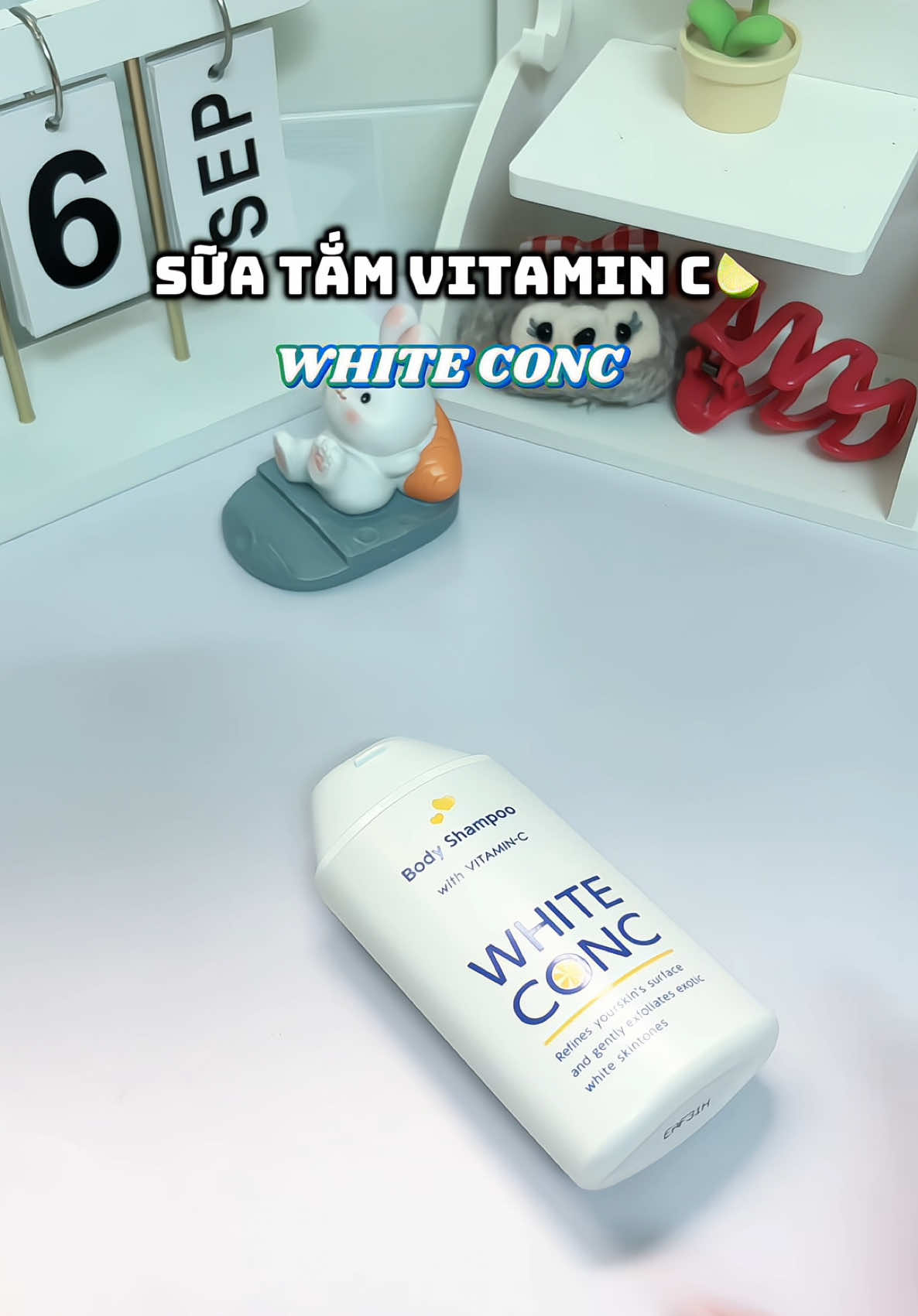 Chân ái cho bà nào thích trắng da như tui #suatam #suatamwhiteconc #whiteconc #suatamtrangda #trangdabody 