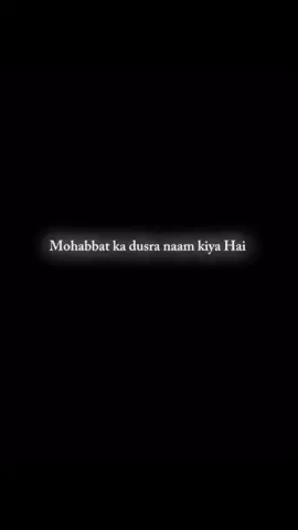 Muhabbat ka Dosra Naam kya hai.? #foryou #imissyou #iloveyou #romentic_dairyy #romenticstatus 