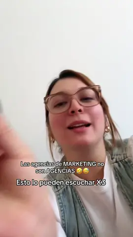 Cansada de que las #agenciasdemarketing  no sean lo que realmente deben #ser 