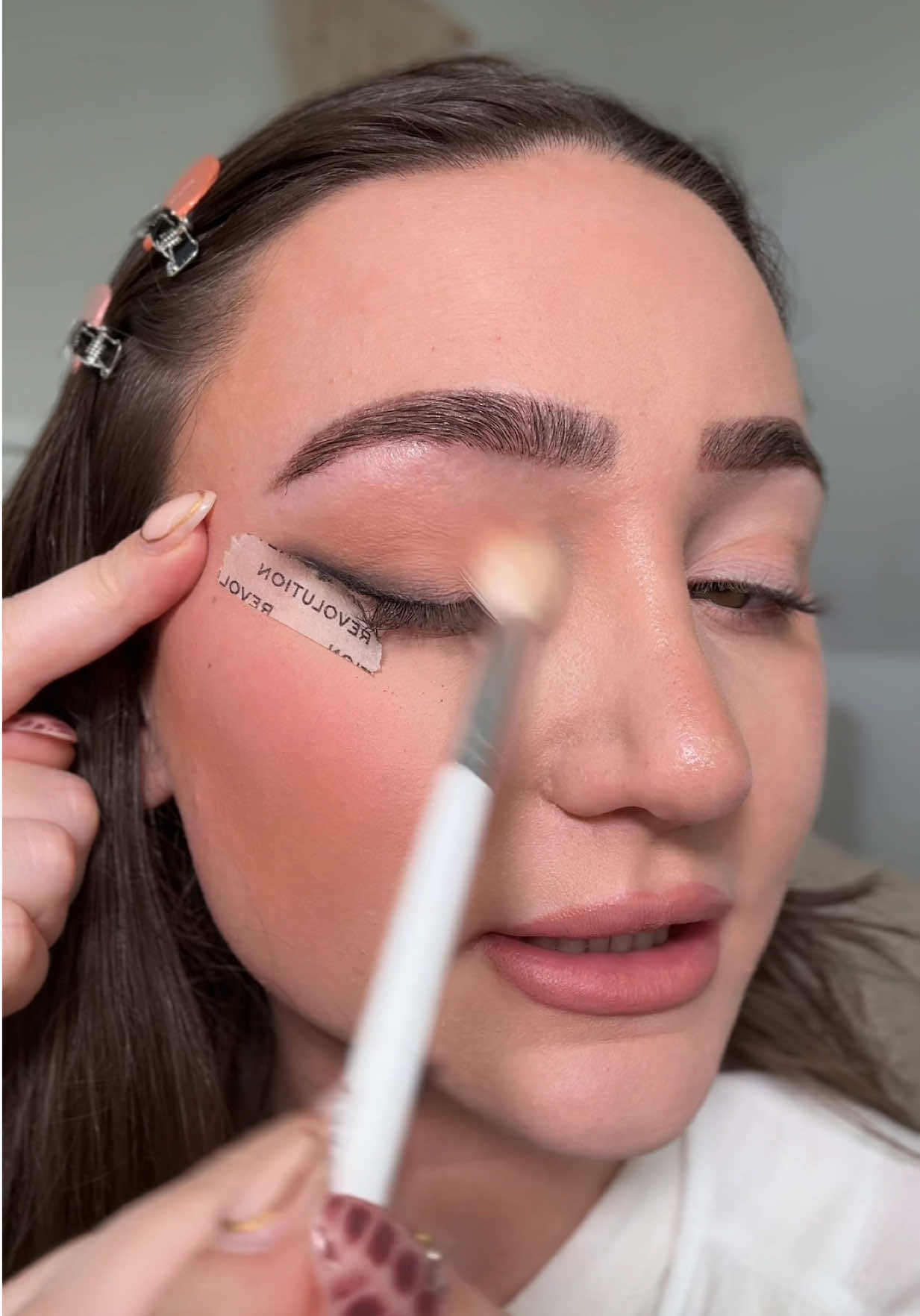 Easy eyeshadow🤎 #eyeshadowtutorial #makeuptok 