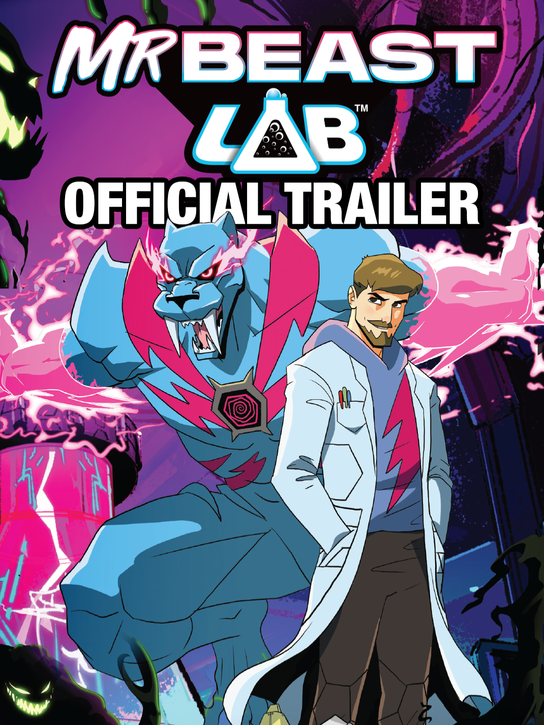 🔥 The wait is almost over! The all-new animated series, MrBeast Labs, premieres on the Beast Animations YouTube channel on Sunday, October 26. ⚡️ #MrBeastLabsToysPartner
