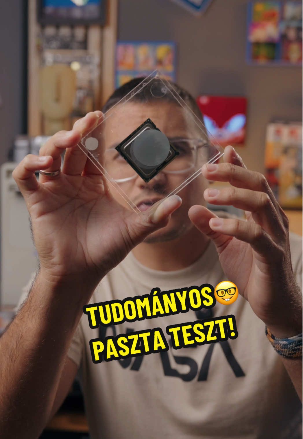 Tudományos paszta teszt! 🤓😁#nekedbelegyen #nosztalgia #pc #kiserlet #teszt 