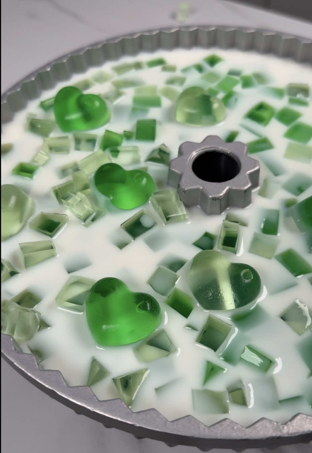 pure green jelly vibe 🍏🍏🍏