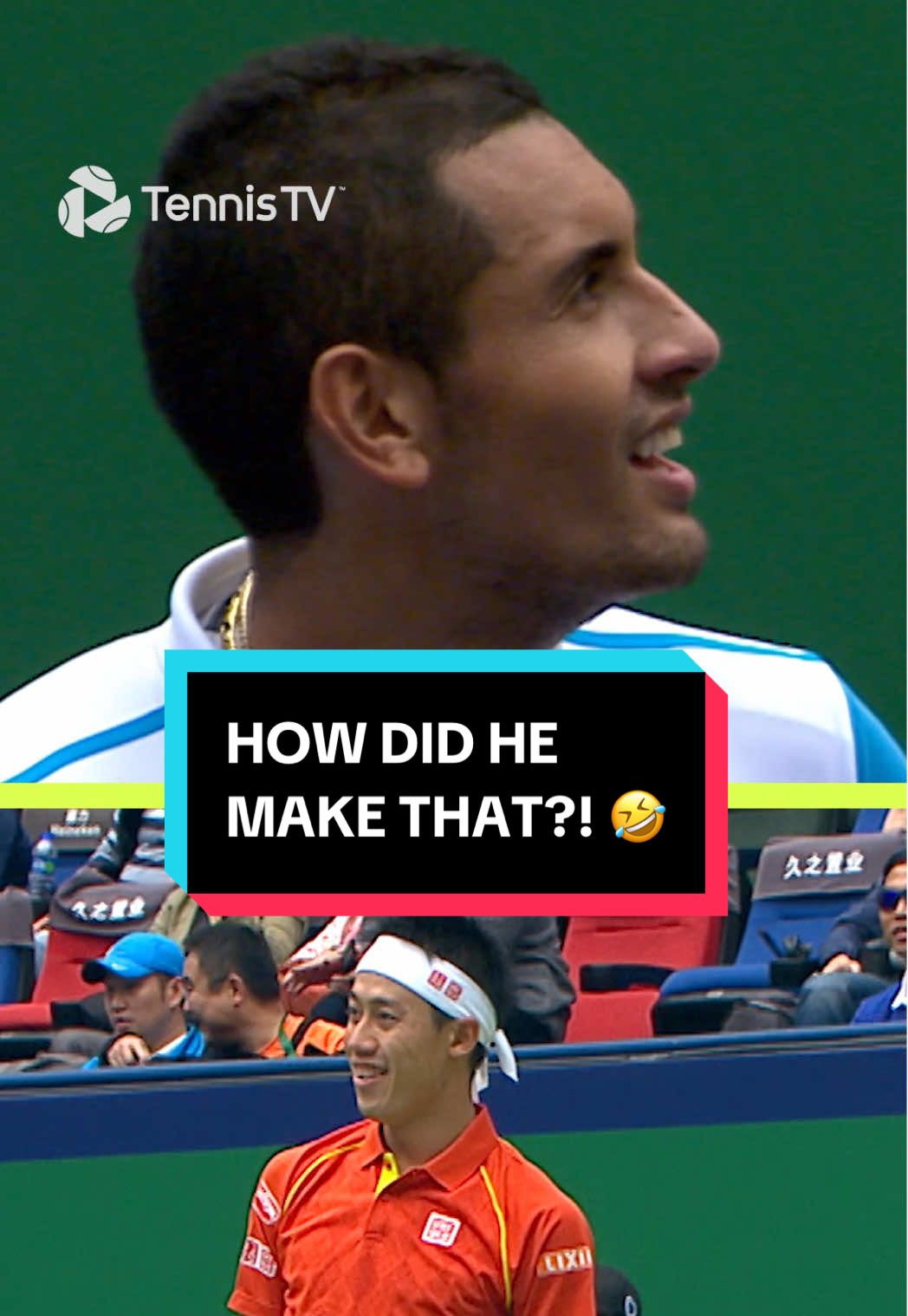 We can’t believe it, either. 😳 #tennis #tennistv #atptour 