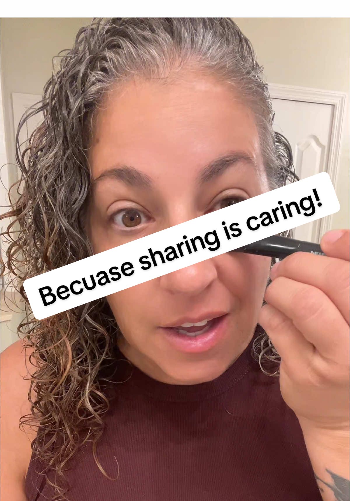 It is truly remarkable how well this works for my under eyes!   #undereyebags #undereyes #undereyecircles #tiktokshopfallsale #agingskin 