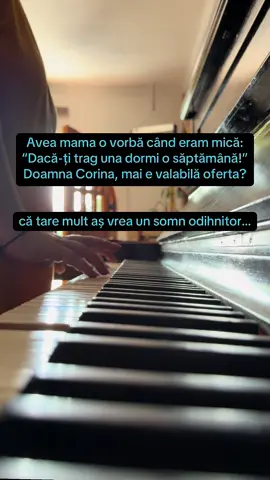Mamă, ce-aș dormi…. #fypシ゚viral🖤tiktok #foryou #romania #parodie 