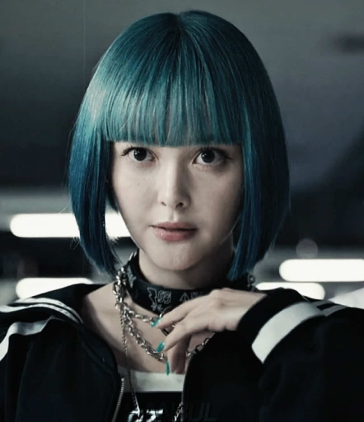 we got another blue hair character:) || #reimorikage #aliceinborderland3edit #aliceinborderland3 #reimorikageedit #aliceinborderland alice in  borderland season 3 edit rei morikage blue hair tv girl 