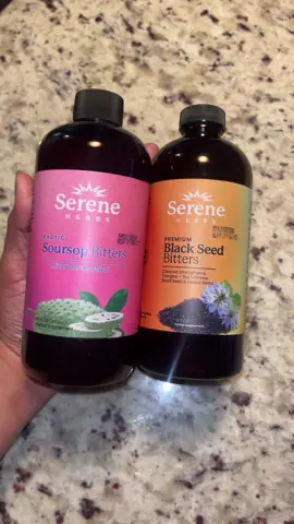 #sereneherbs #soursop #soursopbitter #blackseed #blackseedbitters 