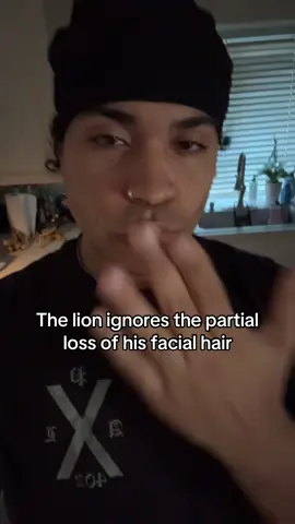 the lion needed to put down the ozempic….