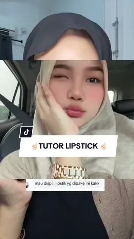 Simak bae bae yaa #fyp #fypage #tutorial #tutorialmakeup #glossylips 