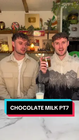 Is there anything better than chocolate in milk? (Taste Test) Part 7 #fyp #twins #challenge 