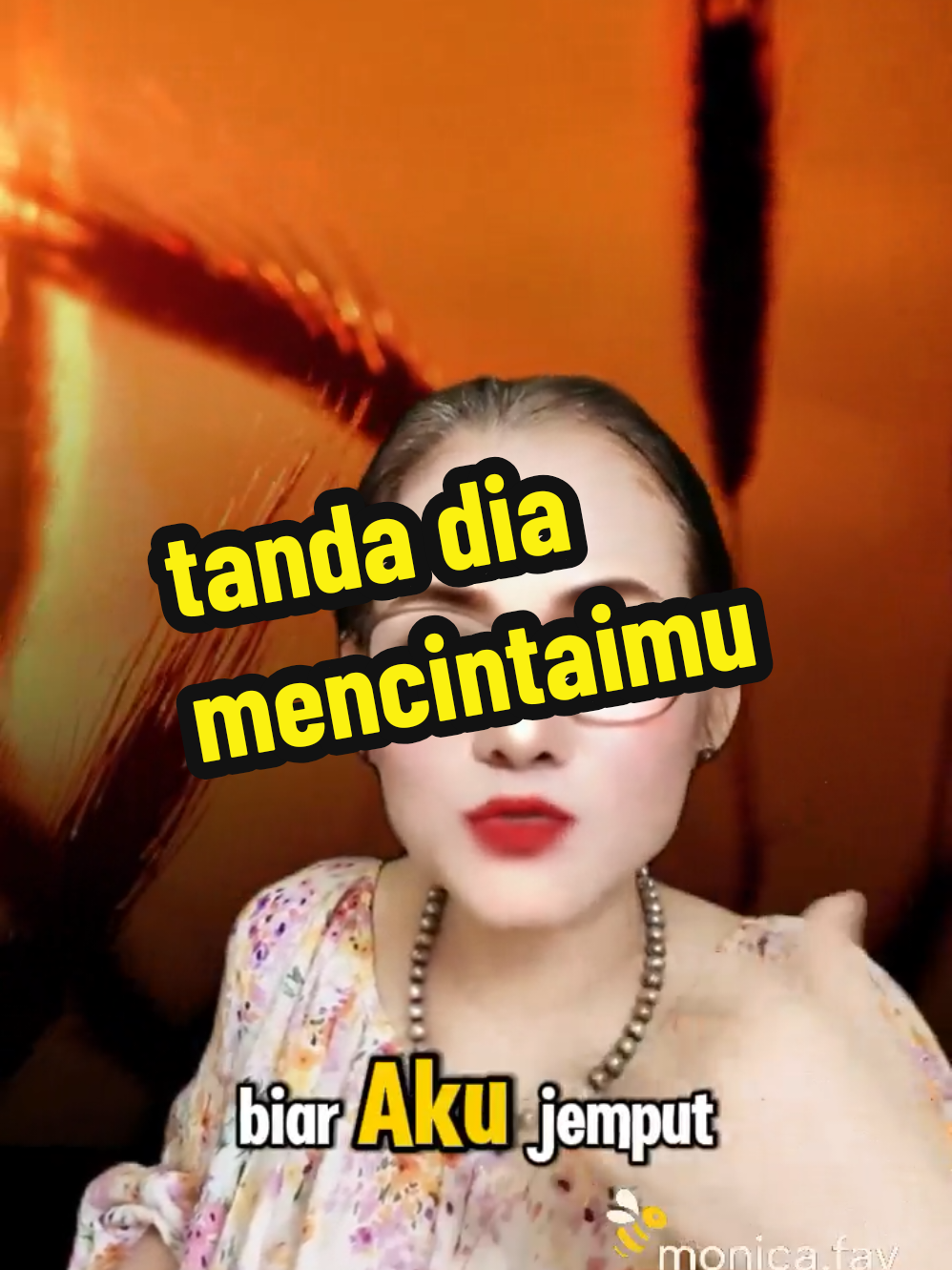kalimat ini yang sering ditanyakan oleh seorang pria kepada wanita yang dicintai, tentu masih ada lagi kalimat yang lainnya @MOMSIE VOICE @MONICA HSU @Amor Vincit #cemerlangdalamkematangan #motivasidaninspirasi #wanitaelegance #suaramonica #karyadarihati