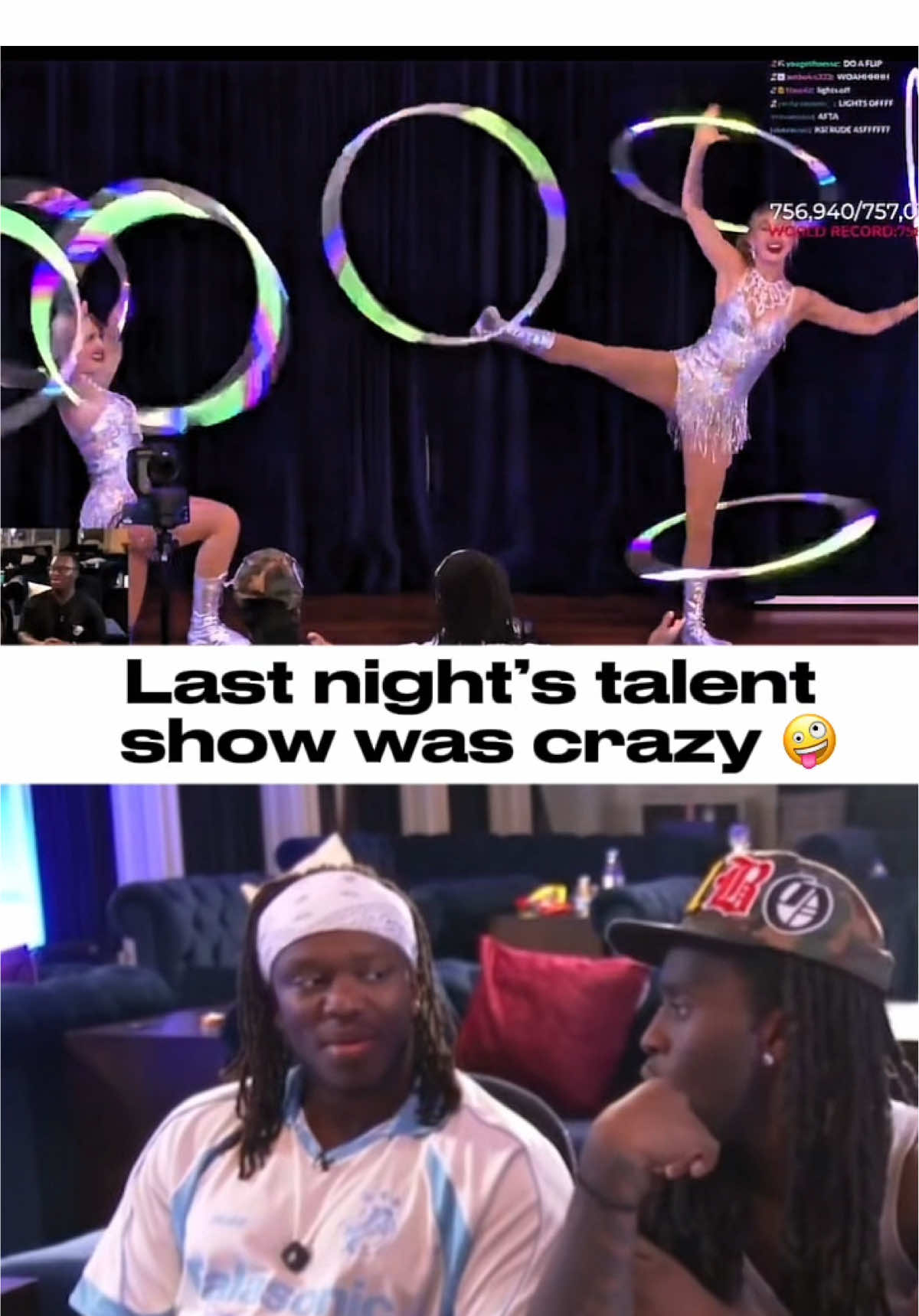 The Mafiathon3 Talent Show was Crazy #KaiCenat #Streamer 