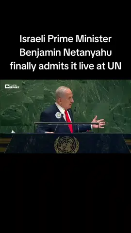 Benjamin Netanyahu made a shocking admission at the United Nations #fyp  #news  #unitednations  #breaking 