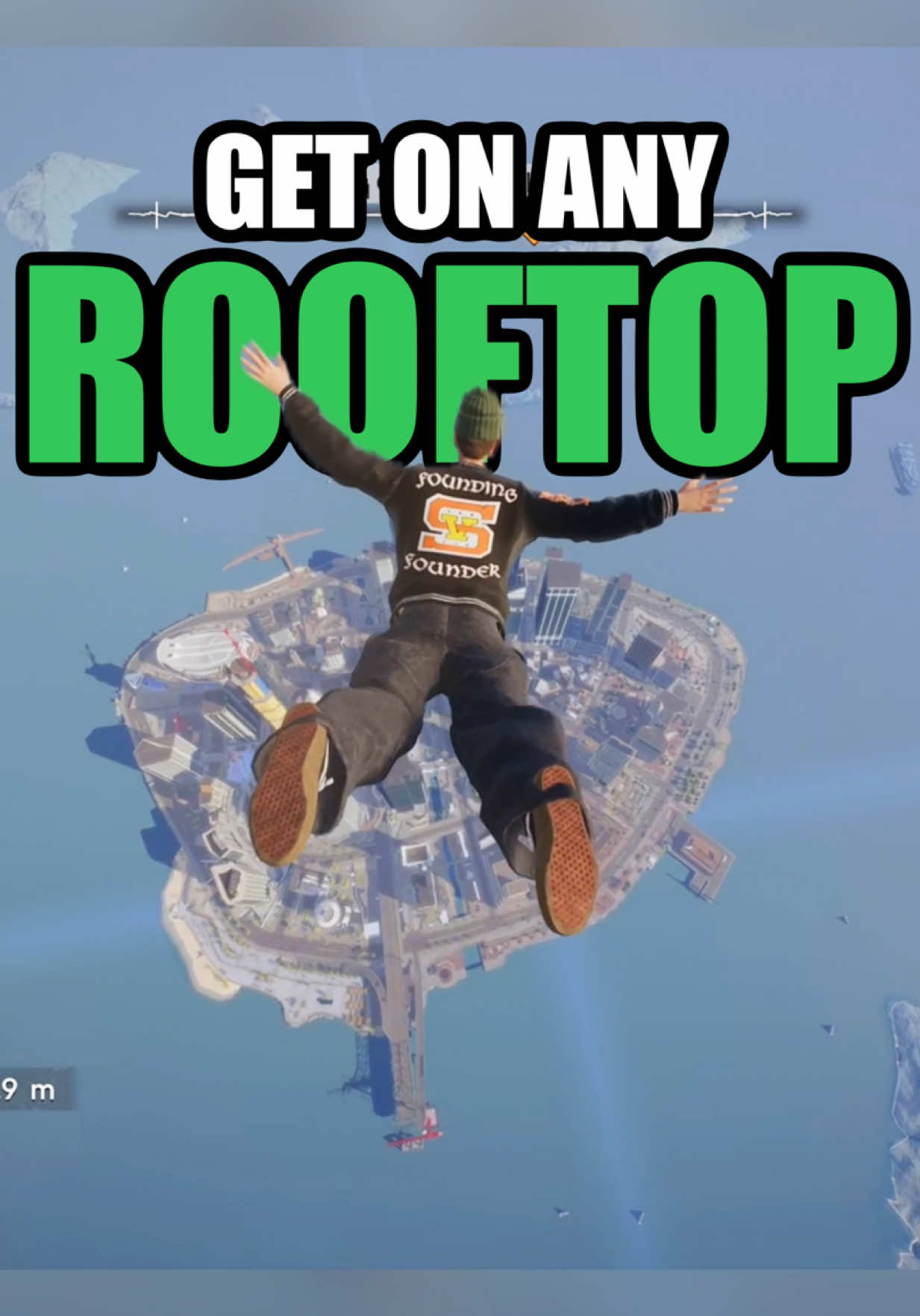 Get on ANY building without climbing in Skate 👀 #skate #easkate #skate4 