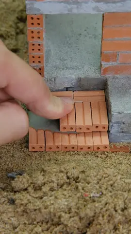 This Surprising Way to Build Steps Feels So Familiar Yet Fun!  #vfuho #miniature #DIY