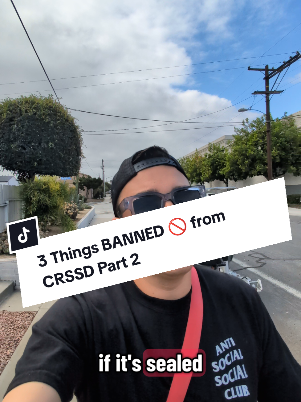 Replying to @ashleymackenzie1 Things BANNED at CRSSD Part 2!! #crssd #edmtiktok #techno #raversoftiktok #housemusic  @CRSSD Festival @FNGRS CRSSD  music festival EDM rave house  techno San Diego Afters