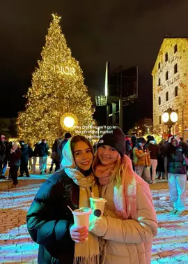 🎄🫧☃️ || #christmas #christmasmarket #friends #winter #cozy 