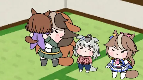 Tokai Teio Iri Kepada Oguri & Adik Tercintanya #umamusumeprettyderby  #umamusume 