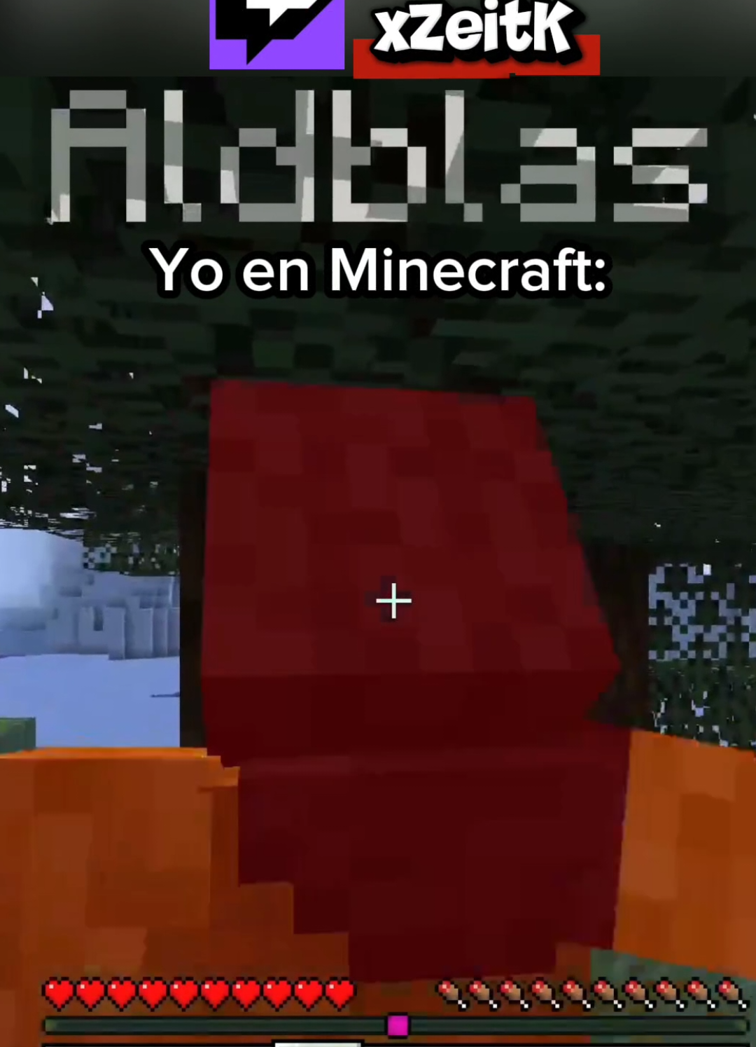 la venganza será horrible spanky 🫵🤨 @Aldblas @Lizleone  🤣🤣 #Minecraft #minecraftmemes #gaming #twitch #troll 