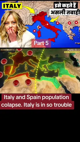 Part 5 | Italy Spain population colapse #foryouu #viral #fyp #fyp 