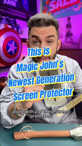 Shockproof, Drop-Proof, and Easier to Apply! #MAGICJOHN #losangeles #foryoupage❤️❤️ #screenprotector