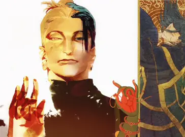 #GETOSUGURU — I love when he’s portrayed as Buddha 🥹 . ART CREDS: KiyoSyL on twt, Macma on artstation, couldn’t find, couldn’t find, couldn’t find but the watermark starts with Sisima???,  could only find it from from a wallpaper website lmfao, _Renibet on twt, couldn’t find sorry guys 😢😢 #fyp #jjk 