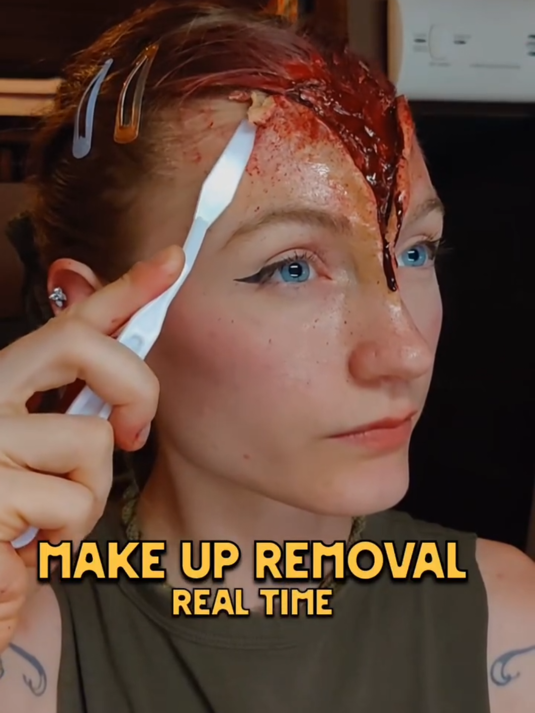makeup removal - #fyp #shorts #makeupremoval #sfxmakeup #satisfying 