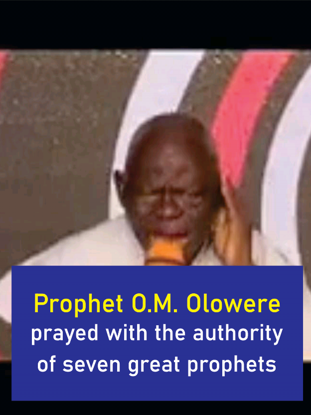 Prophetic prayer by Prophet M.O Olowere.... claim it with just your amen
