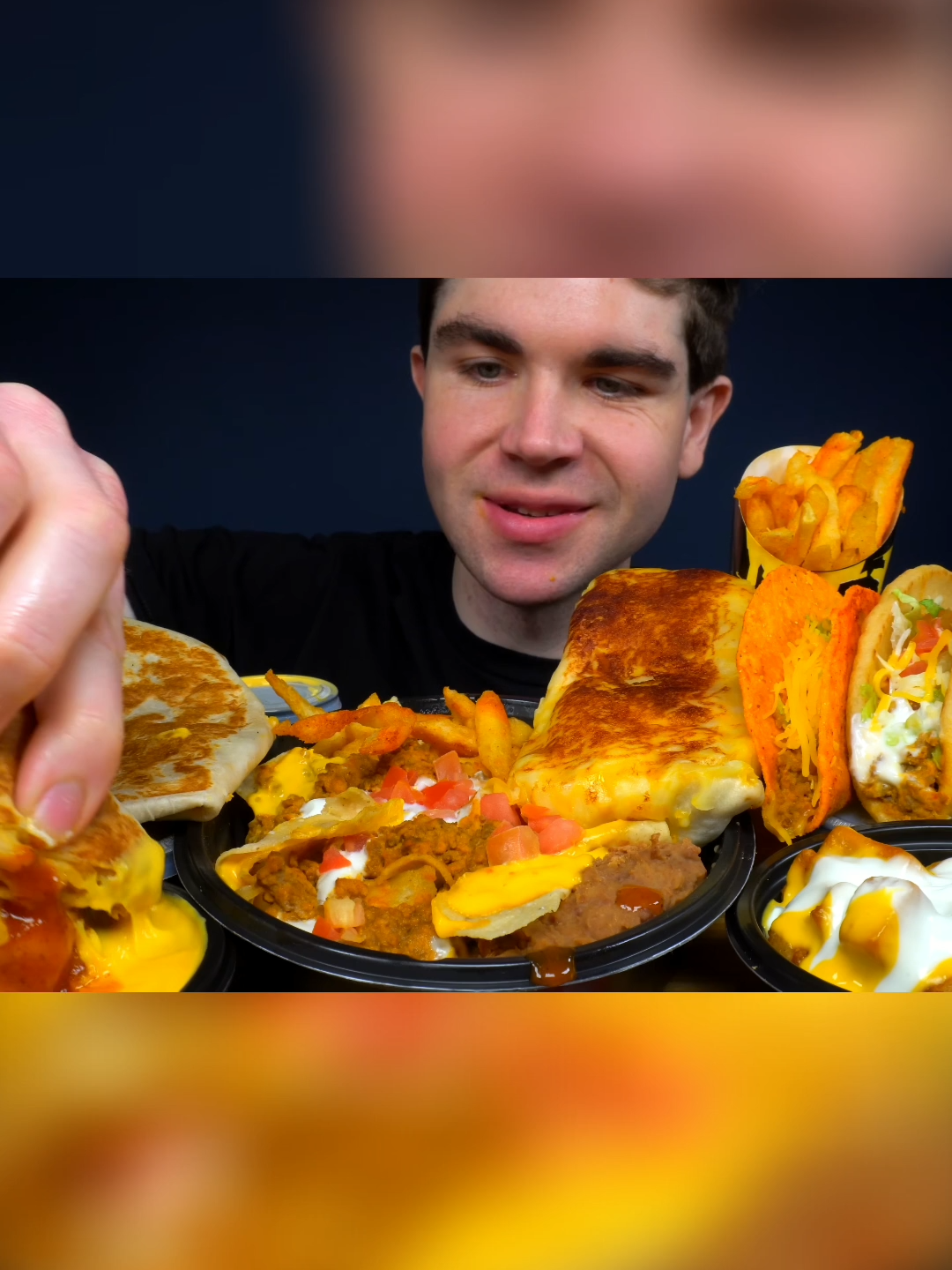 Taco Bell Quesadilla Review_ My Favorite Fast Food Item Ever! #mukbang #foodtiktok #eatingshow #FoodLover #Foodie #asmr #fastfood #fyp