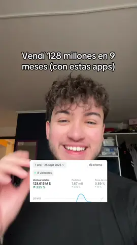 128 millones en 9 meses, estas aplicaciones de shopify me ayudaron a conseguirlo #ecommerce #chile #viral 